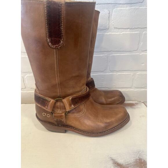 Bed Stu Conbler Series Boots, women’s size 6 1/2. Brown leather - Picture 5 of 8